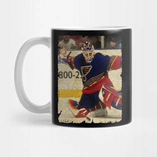 Grant Fuhr, 1997 in St. Louis Blues (249 GP) Mug